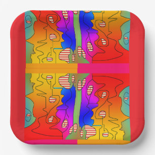 Hodge Podge Wedding Housewarming Birthday Paper Plate