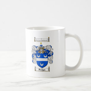 HODGES FAMILY CREST - HODGES COAT OF ARMS COFFEE MUG