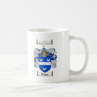 HODGES FAMILY CREST -  HODGES COAT OF ARMS COFFEE MUG