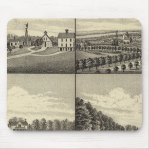 Hodges Home, Nebraska Mouse Mat