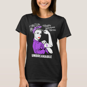 Hodgkin Lymphoma Warrior Unbreakable T-Shirt