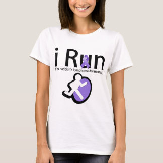 Hodgkins Lymphoma Awareness I Run T-Shirt