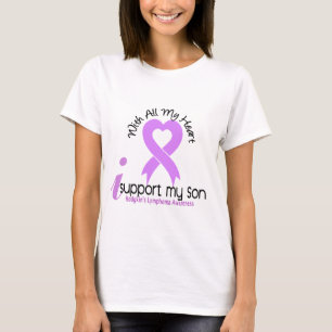 Hodgkins Lymphoma I Support My Son T-Shirt