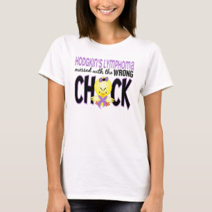 Hodgkins Lymphoma Messed With The Wrong Chick T-Shirt