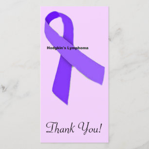 Hodgkin's Lymphoma Thank You Card