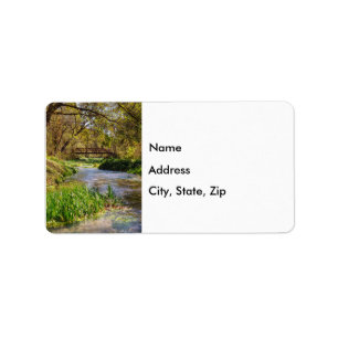 Hodgson Spring Flow Address Label