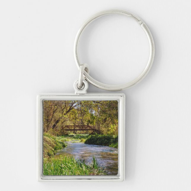 Hodgson Spring Flow Key Ring (Front)