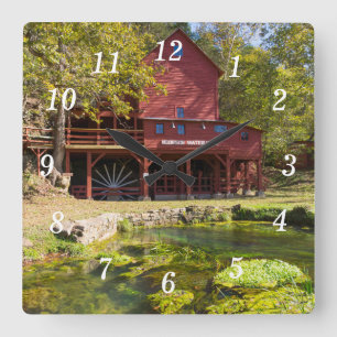 Hodgson Water Mill Wall Clock