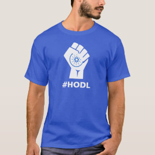 HODL Cardano ADA: White T-Shirt