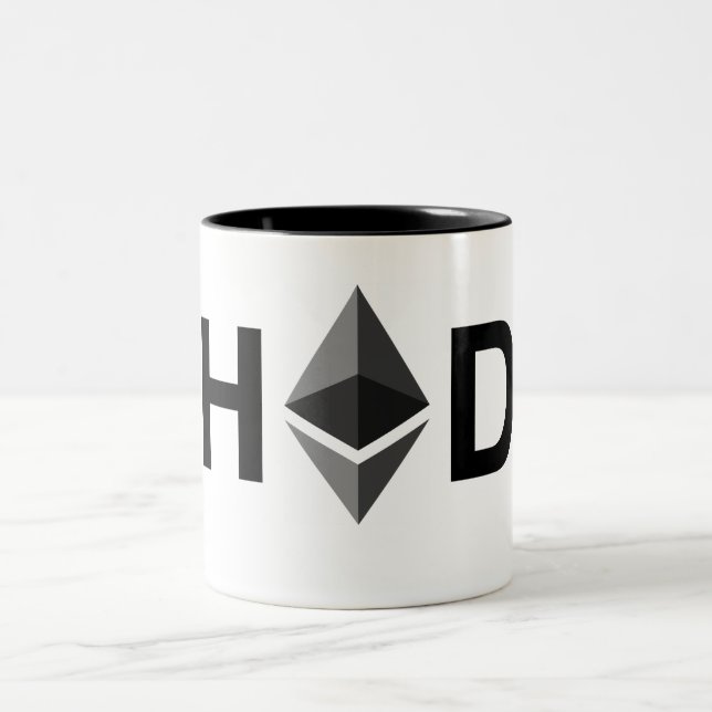 #HODL Ethereum Mug (Center)