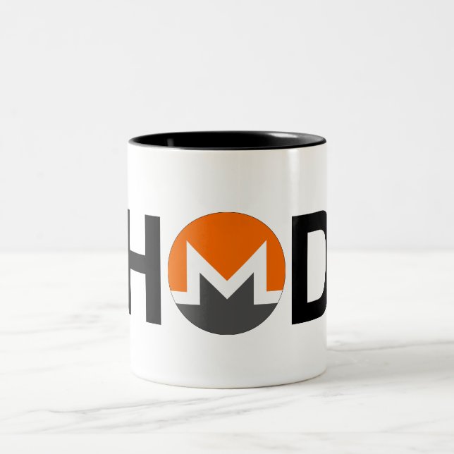 #HODL Monero Two-Tone Mug (Center)