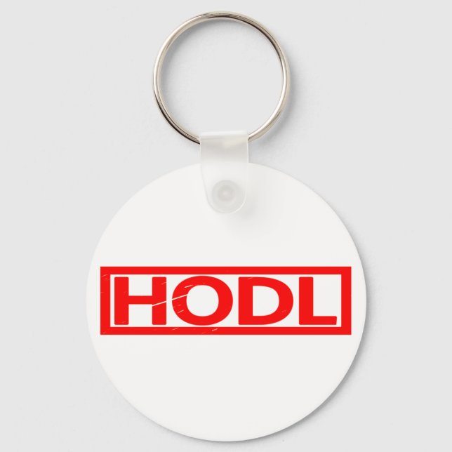Hodl Stamp Key Ring (Front)