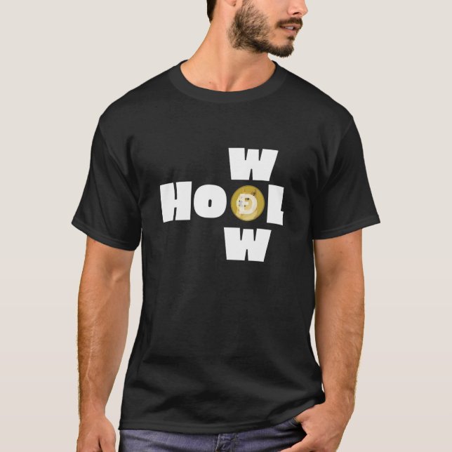 Hodl Such Wow Doge T-Shirt (Front)