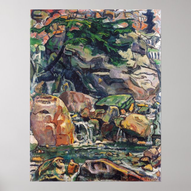 Hodler - Mountain Stream Near Beatenberg 1910 Poster (Front)