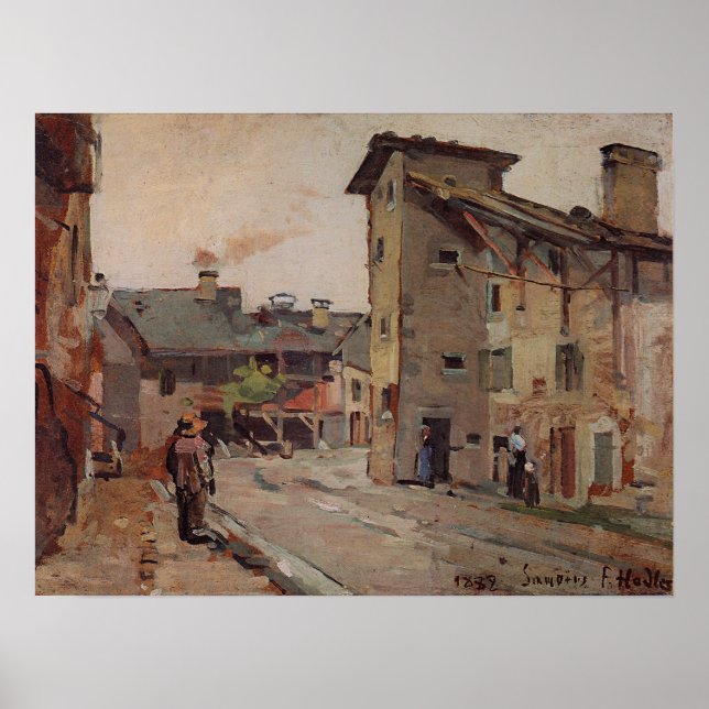 Hodler - Samoens 1882 Poster (Front)
