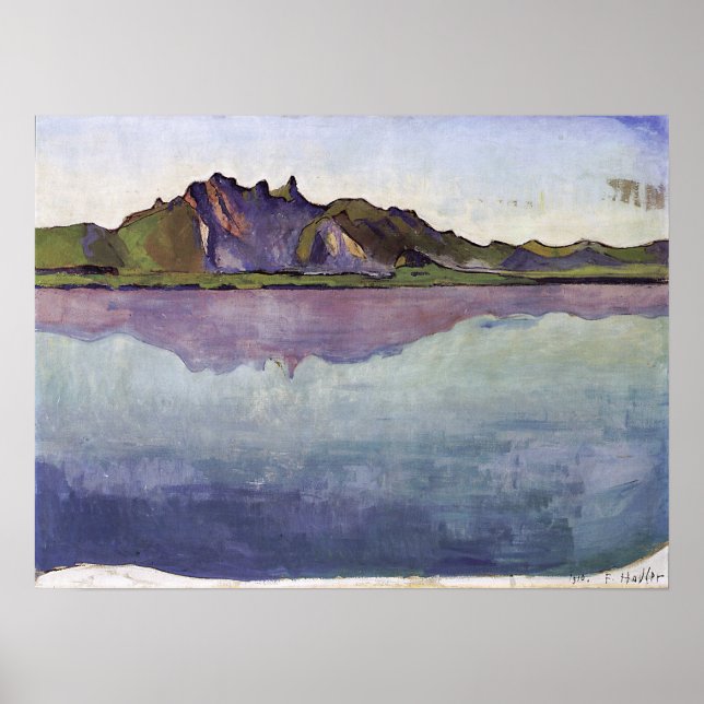 Hodler - Thun Stockhorn chain 1910 Poster (Front)