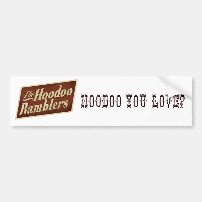 Hodoo Ramblers Bumper Sticker (Front)