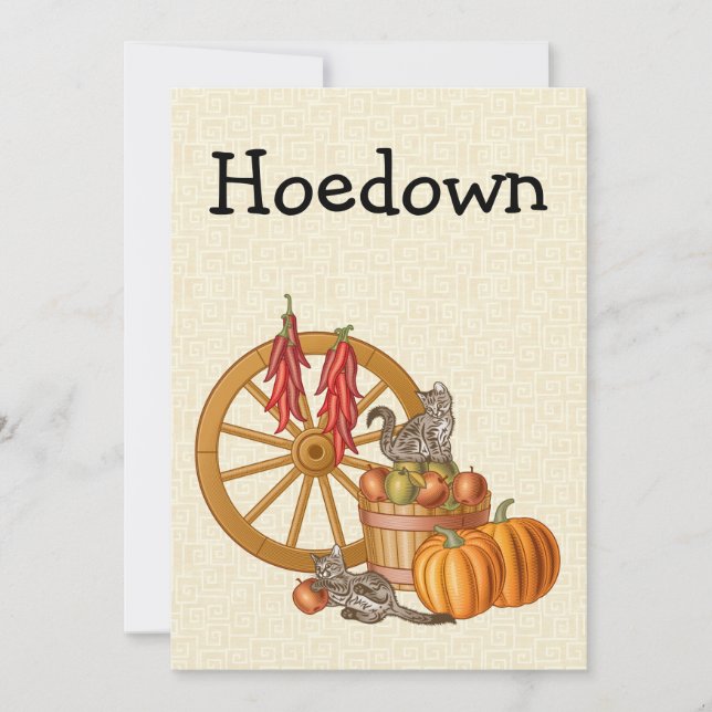 Hoedown Invitation (Front)