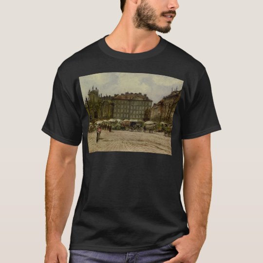 Hof Church in ​​Vienna by Rudolf von Alt T-Shirt