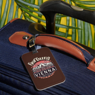 Hofburg in Circles  Luggage Tag