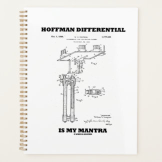 Hoffman Differential Is My Mantra US Patent Planner