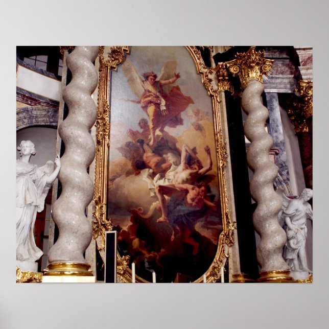 Hofkirche Chapel in the Residenz Palace, Poster (Front)