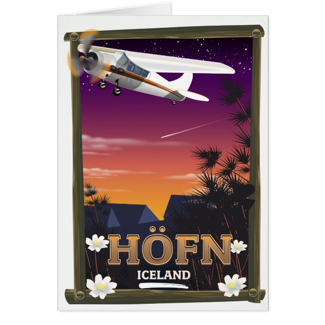 Höfn Iceland  Flight poster (Front)