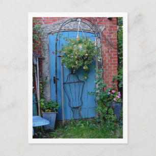 Hoftür in Fischhude Postcard