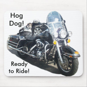 Hog Dog - Ready to Ride! Mouse Mat
