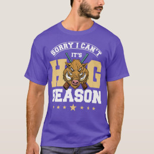 Hog Hunting Boar Pig Hunter Season Premium T-Shirt