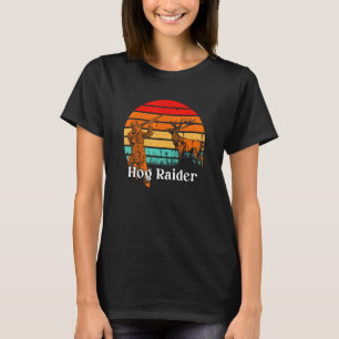 Hog Raider Wild Pig Hunting Hog Boar Hunter Dad 1 T-Shirt