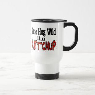 Hog Wild Ketchup Travel Mug
