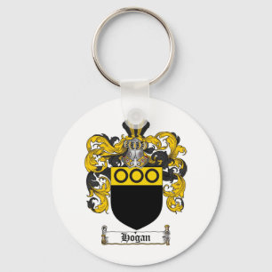 HOGAN FAMILY CREST - HOGAN COAT OF ARMS KEY RING