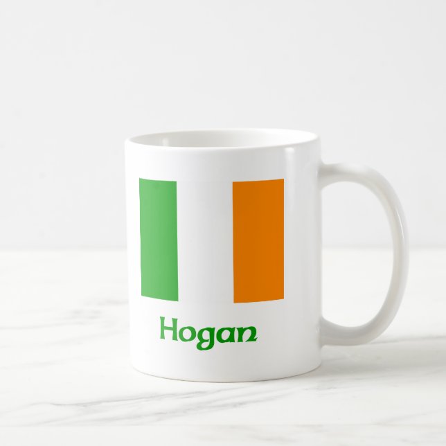 Hogan Irish Flag Coffee Mug (Right)