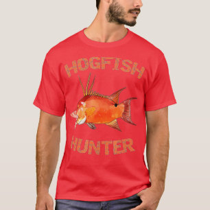 Hogfish Hunter Florida Fishing Hogfish T-Shirt
