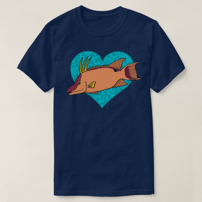 Hogfish Love T-Shirt (Design Front)