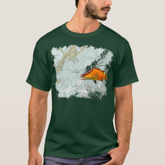 Hogfish on a Chart T-Shirt