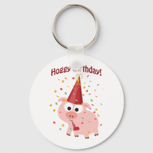 Hoggy Birthday! Key Ring