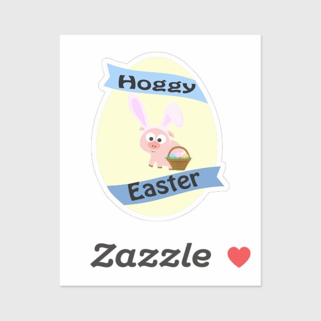 Hoggy Easter Pig  (Sheet)