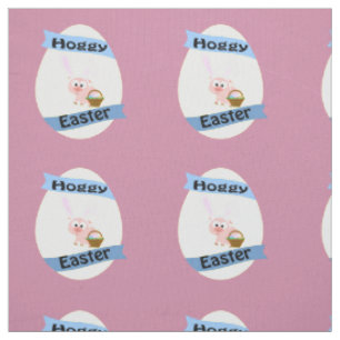 Hoggy Easter Pig Fabric