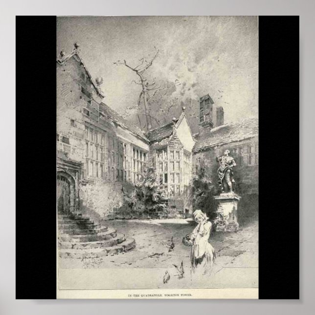 Hoghton Tower Poster (Front)