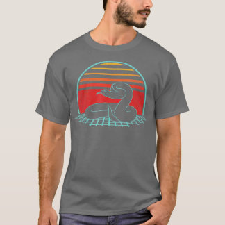 Hognose Snake Lover Retro Vintage 80s Style Pet Ow T-Shirt