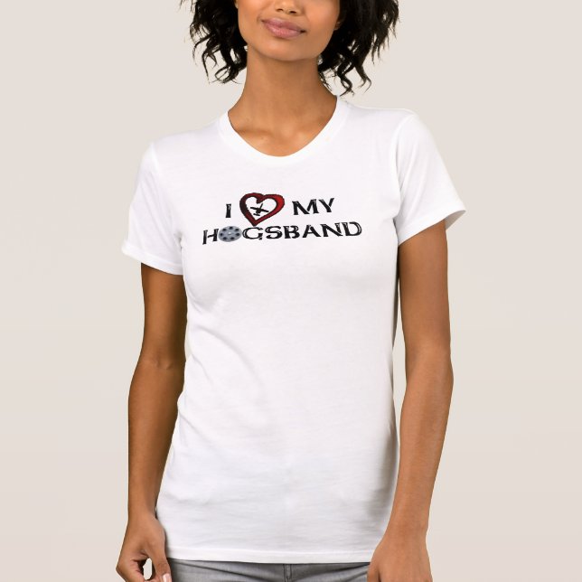 HOGSBAND A-10  Hog Wife T-Shirt (Front)