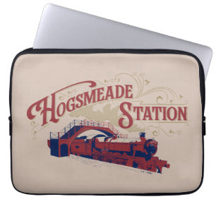 HOGSMEADE Station Vintage Graphic Laptop Sleeve