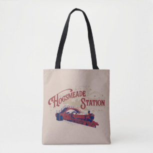 HOGSMEADE Station Vintage Graphic Tote Bag