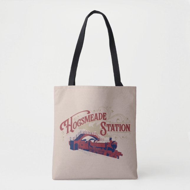 HOGSMEADE Station Vintage Graphic Tote Bag (Front)