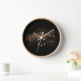 HOGSMEADE™ THE THREE BROOMSTICKS™ Pub & Inn Clock