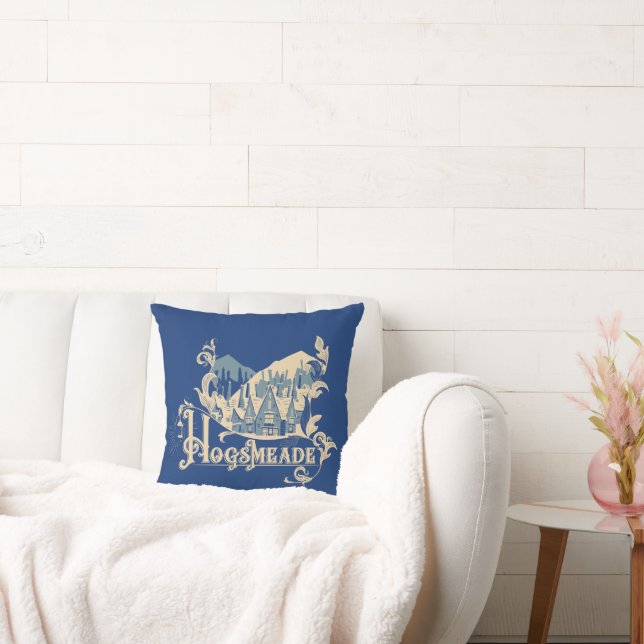 HOGSMEADE™ Vintage Village Graphic Cushion (Couch)