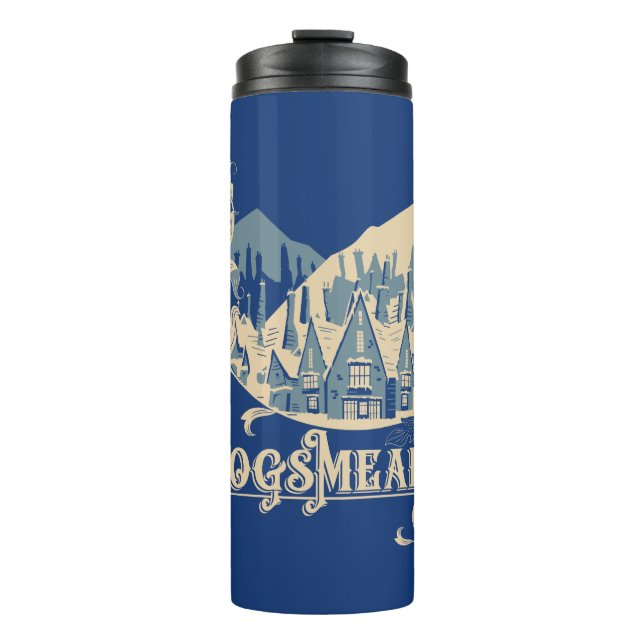 HOGSMEADE™ Vintage Village Graphic Thermal Tumbler (Front)