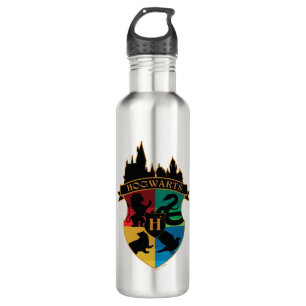 HOGWARTS™ Castle Crest House Pride Badge 710 Ml Water Bottle